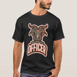 Camiseta Agente de Segurança da Themed da Demon Goat