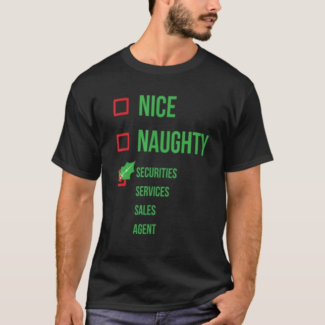 Camiseta Agente de Vendas de Serviços de Valores Mobiliário (Frente)