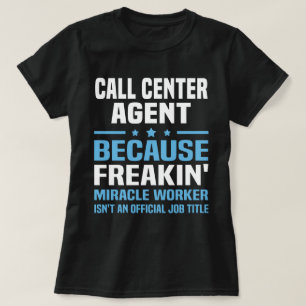 Camiseta Agente do Centro de Chamadas