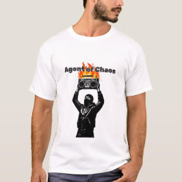 Camiseta Agente do Chaos T-Shirt - Ignite seu espírito rebe