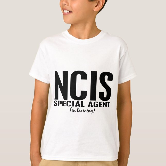 Camiseta Agente Especial NCIS No Treinamento 1 (Frente)