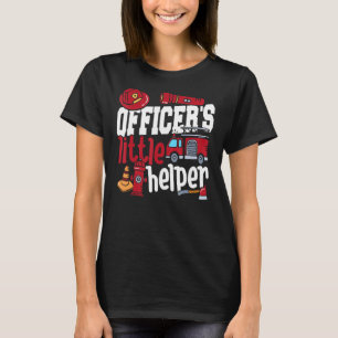 Camiseta Agente Helper Kid's Policial Bombeiro