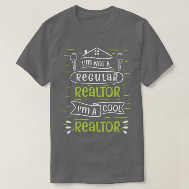 Camiseta Agente imobiliário 2 (Frente do Design)