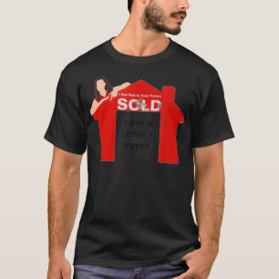 Camiseta Agente Imobiliário Sou agente vendedor