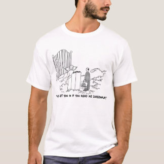 Camiseta Agente no t-shirt básico de homens pretos &