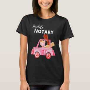 Camiseta Agente Notário Público Notário do Notário Móvel