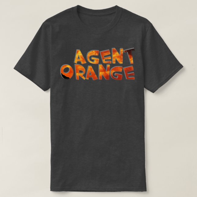 Camiseta Agente Orange (Frente do Design)