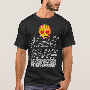 CAMISETA AGENTE ORGANIZA O FOGO AMIGÁVEL QUE CONTINUA EM BU