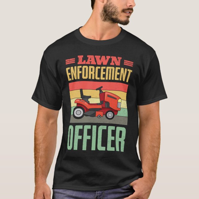 Camiseta Agente Policial de Diversão Policial Policial Poli (Frente)