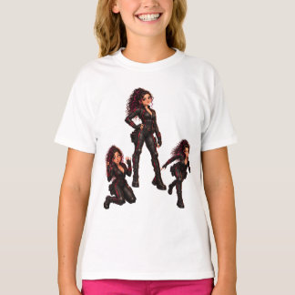 Camiseta Agente Secreta Garota Espiã Tática 