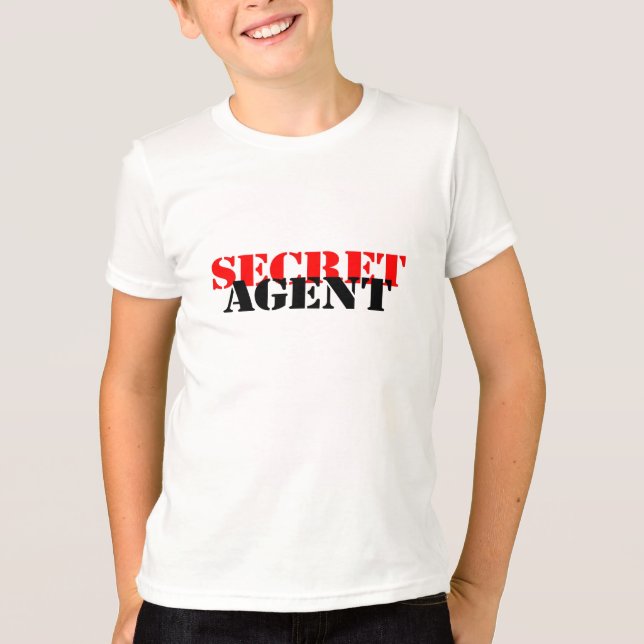 Camiseta Agente secreto (Frente)