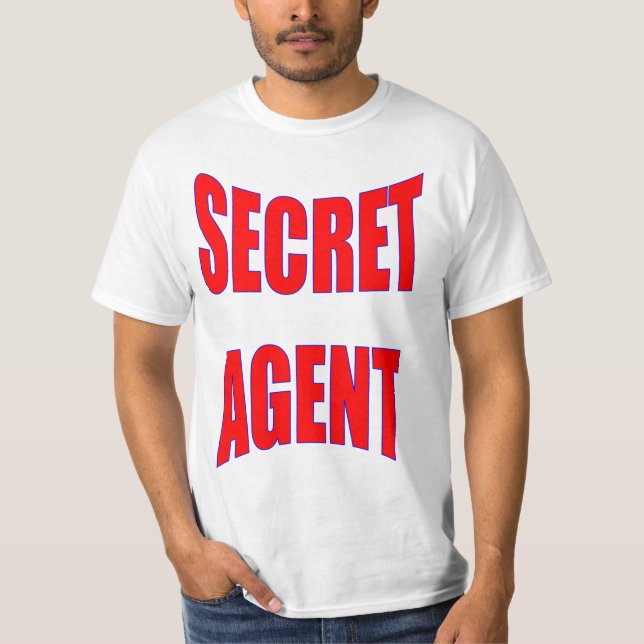 Camiseta Agente secreto (Frente)