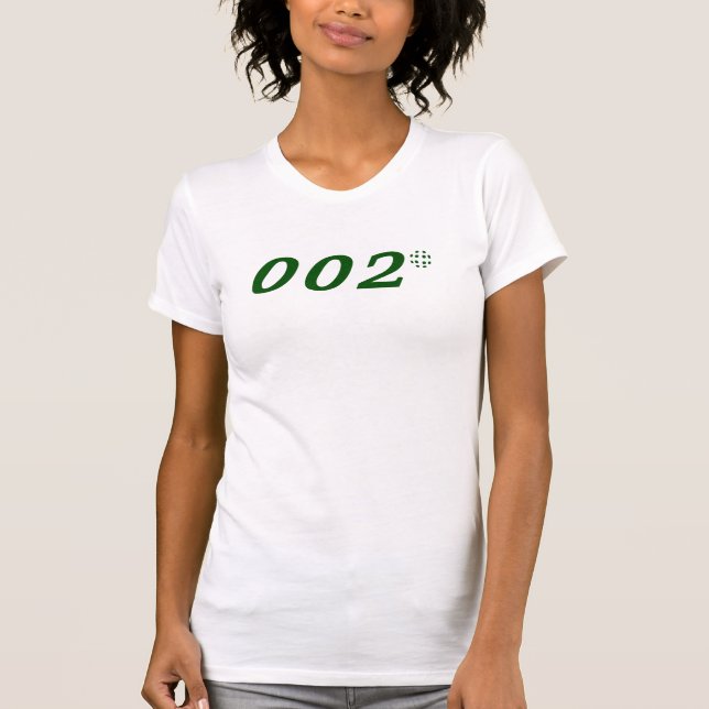 Camiseta Agente secreto 002 zero zero dois Pickleball (Frente)