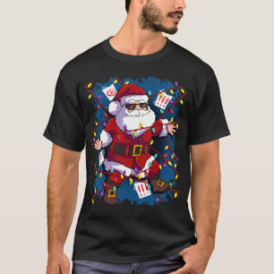 Camiseta Agente Secreto de Natal Spy Santa Claus