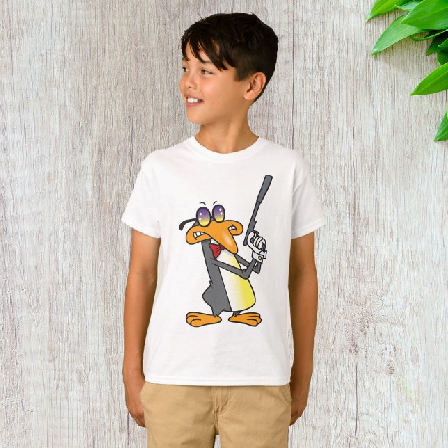 Camiseta Agente Secreto Penguin (Criador carregado)