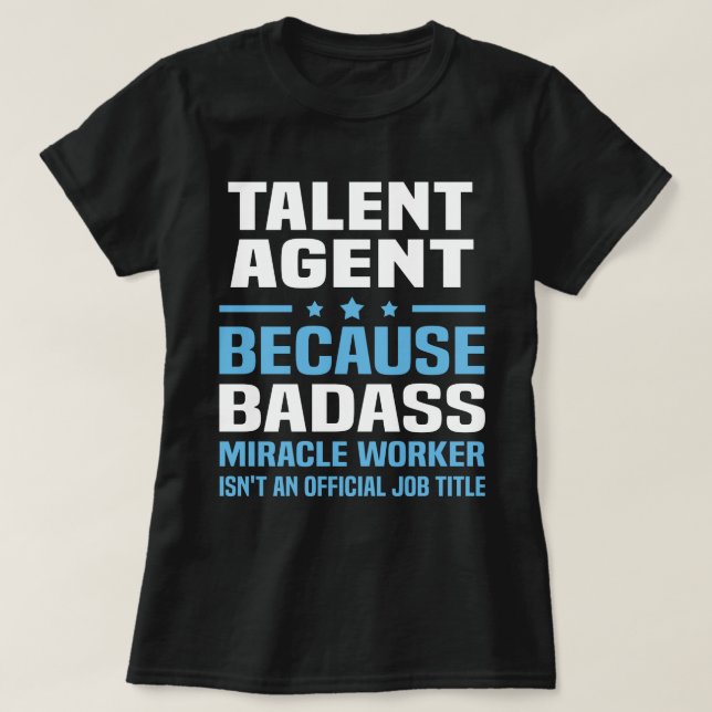 Camiseta Agente Talent (Frente do Design)