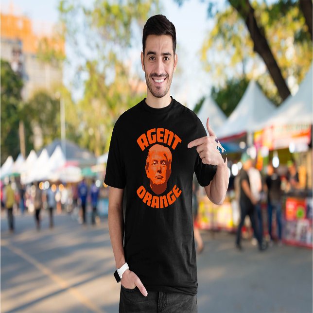 Camiseta Agente Trump Orange Anti Donald Trump (Criador carregado)