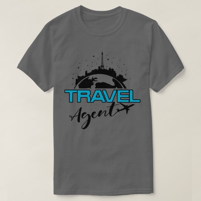 Camiseta Agente viagem (Frente do Design)