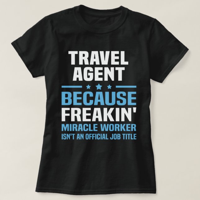 Camiseta Agente viagem (Frente do Design)