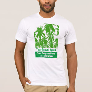 Camiseta Agente viagem para personalizar