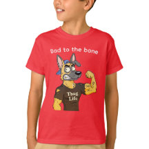 Aggressive German Shepherd Thug Life Dog Shirt