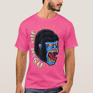 Camiseta Aggressor Gorilla Brasileiro Jiu Jitsu