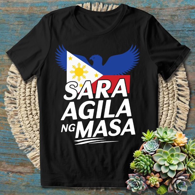 Camiseta Agila ng Masa Filipinas Soberania Sara Duterte (Criador carregado)