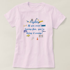 Camiseta Agilidade divertida