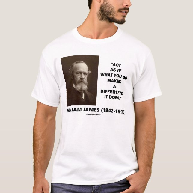 Camiseta Agir Como Se O Que Você Faz Fizesse A Diferença Ja (Frente)