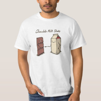 Camiseta Agitação de leite de chocolate