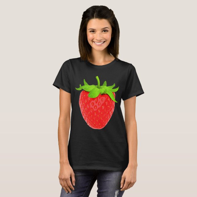 Camiseta Agitação de morango (Frente Completa)
