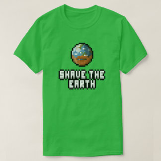 Camiseta Agitar a Camisa-T da Terra