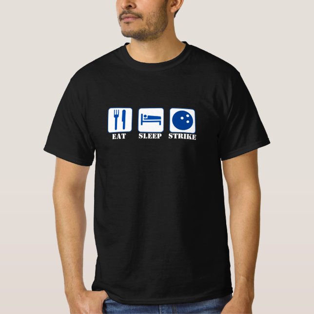 Camiseta Agitar durante o sono - Boliches (Frente)