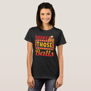 Camiseta Agite Esses Bingo Designs Casino Jogo