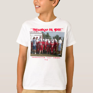 Camiseta Agite-o fora dos miúdos T