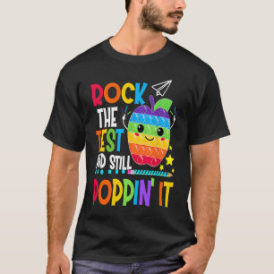 Camiseta Agite O Teste E Ainda Aperte O Dia De Teste Para T
