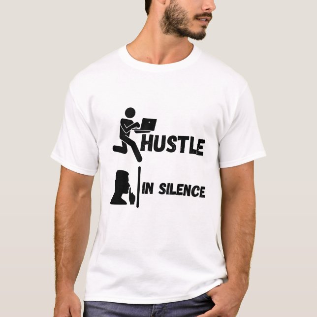 CAMISETA AGITE-SE EM SILÊNCIO (Frente)