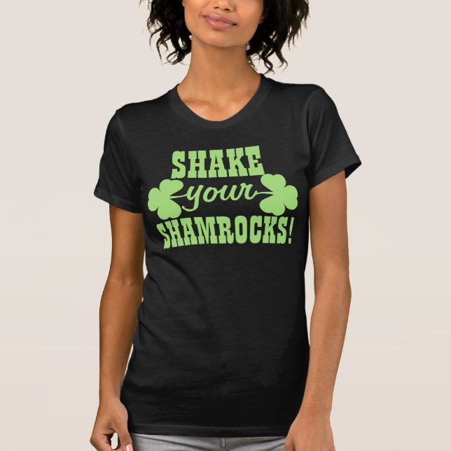 Camiseta Agite seus trevos (Frente)