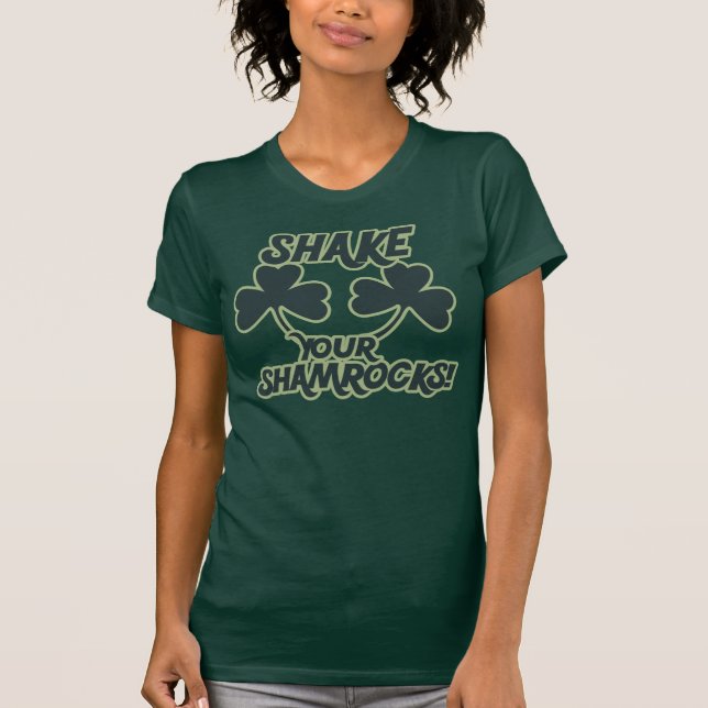 Camiseta Agite suas camarões (Frente)