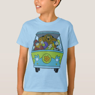 Camiseta Aglomerado na máquina do mistério