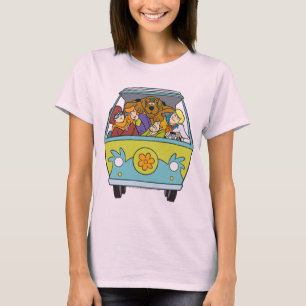 Camiseta Aglomerado na máquina do mistério