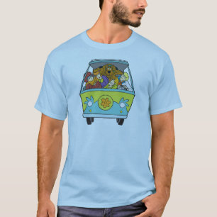 Camiseta Aglomerado na máquina do mistério