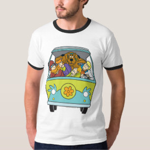 Camiseta Aglomerado na máquina do mistério
