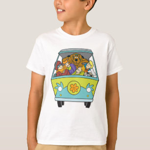 Camiseta Aglomerado na máquina do mistério