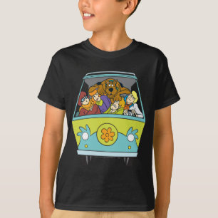 Camiseta Aglomerado na máquina do mistério