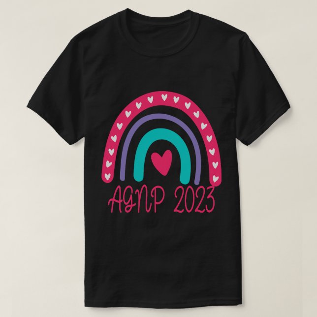 Camiseta AGNP AdultGerontology Nurse teimar 2023 Formando (Frente do Design)