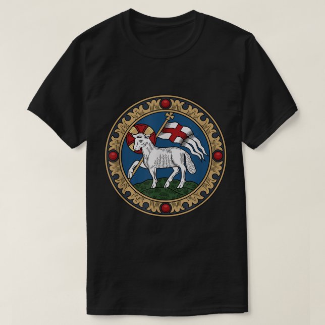 Camiseta Agnus Dei Lamb de Deus Cristo (Frente do Design)