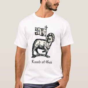 Camiseta Agnus Dei O Cordeiro Pascal de Deus Arte Fina