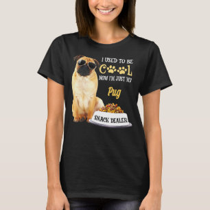 Camiseta Agora, Apenas O Meu Pug Snack Dealer - Gráfico Sar
