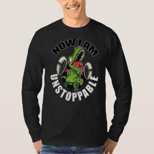 Camiseta Agora Estou Engraçado Com O Rex Dino Arms
